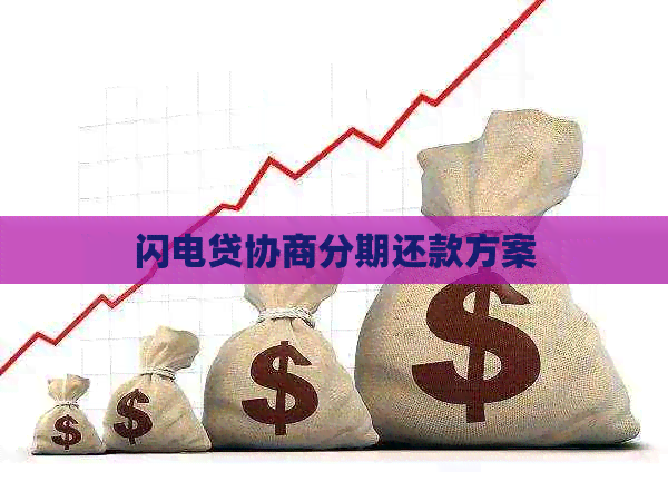 闪电贷协商分期还款方案