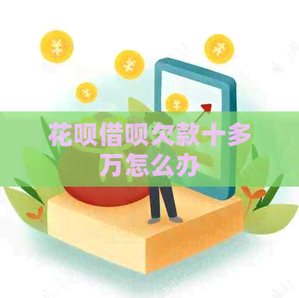 白条信用卡欠款十多万怎么办
