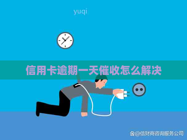 信用卡逾期一天怎么解决