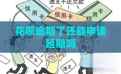 白条逾期了还能申请延期吗