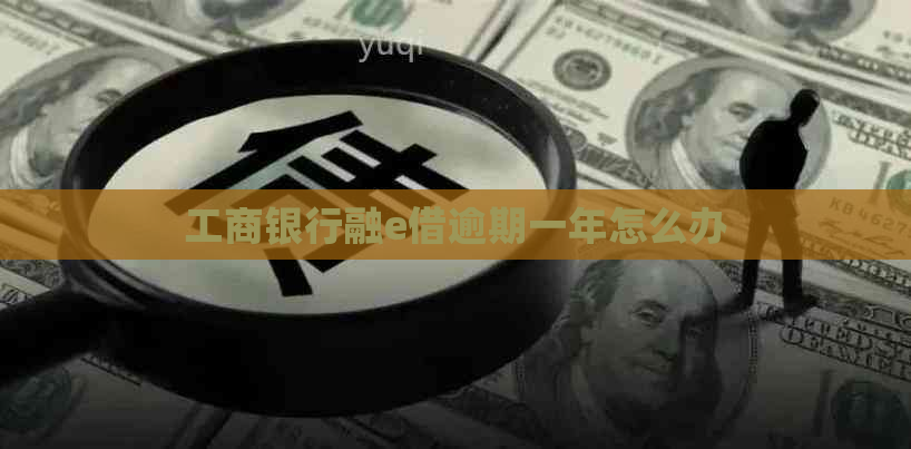 工商银行融e借逾期一年怎么办