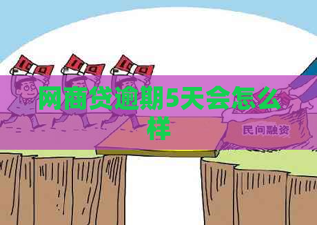 白条贷逾期5天会怎么样