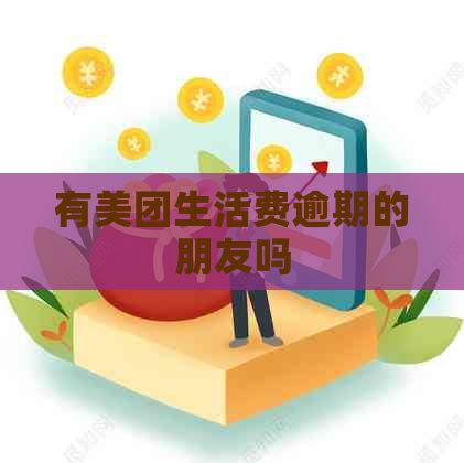 有美团生活费逾期的朋友吗