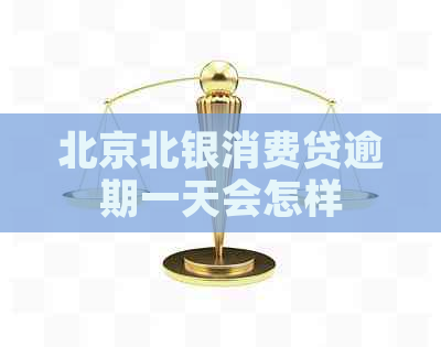 北京北银消费贷逾期一天会怎样