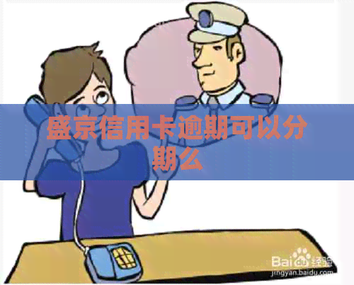 盛京信用卡逾期可以分期么