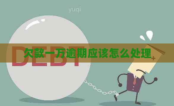 欠款一万逾期应该怎么处理
