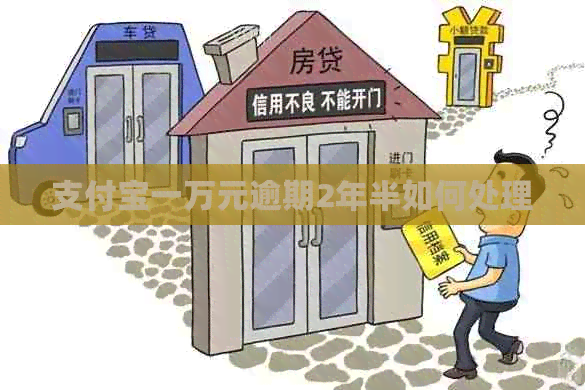 信用卡一万元逾期2年半如何处理