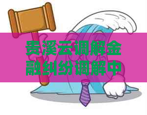 贵溪云调解金融纠纷调解中心