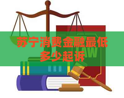 苏宁消费金融更低多少起诉