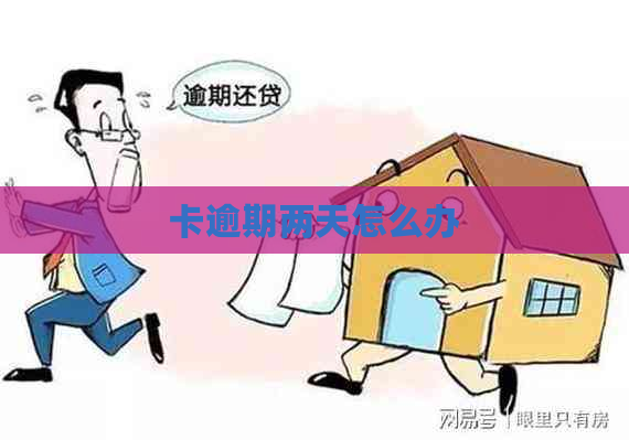 卡逾期两天怎么办