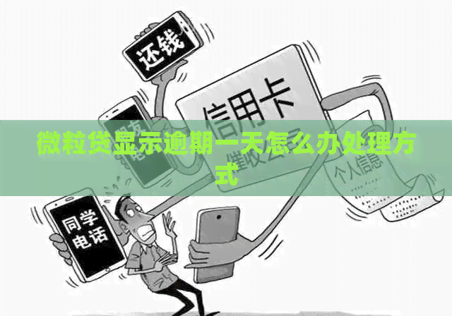 微粒贷显示逾期一天怎么办处理方式