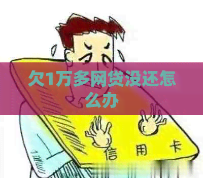 欠1万多网贷没还怎么办