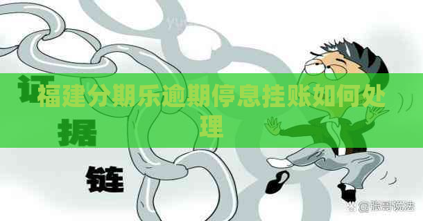 福建逾期停息挂账如何处理