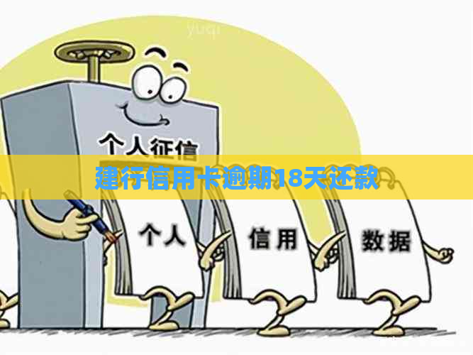 建行信用卡逾期18天还款