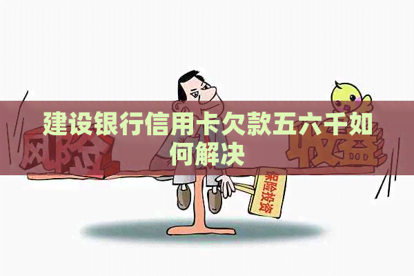 建设银行信用卡欠款五六千如何解决