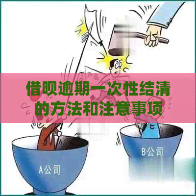 信用卡逾期一次性结清的方法和注意事项