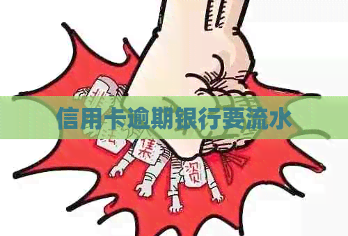 信用卡逾期银行要流水