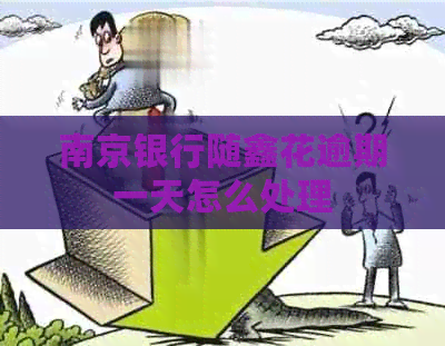 南京银行随鑫花逾期一天怎么处理