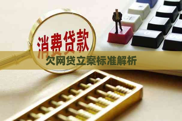 欠网贷立案标准解析