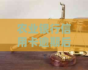 农业银行信用卡逾期后如何协商还款及解决方法