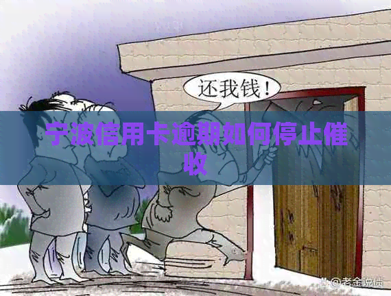 宁波信用卡逾期如何停止