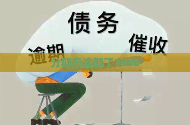 逾期了3000