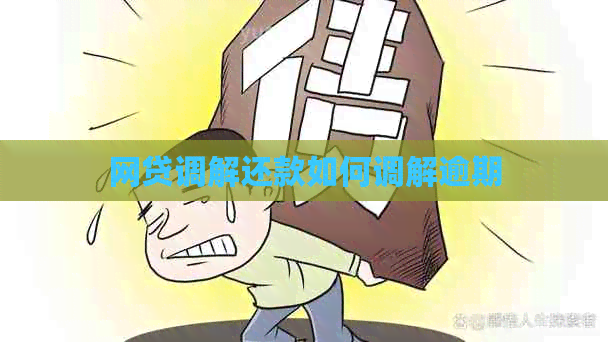 网贷调解还款如何调解逾期
