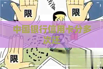 中国银行信用卡分多次还