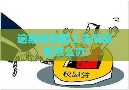 逾期收到网上法院调解怎么办 逾期收到网上法院调解怎么办