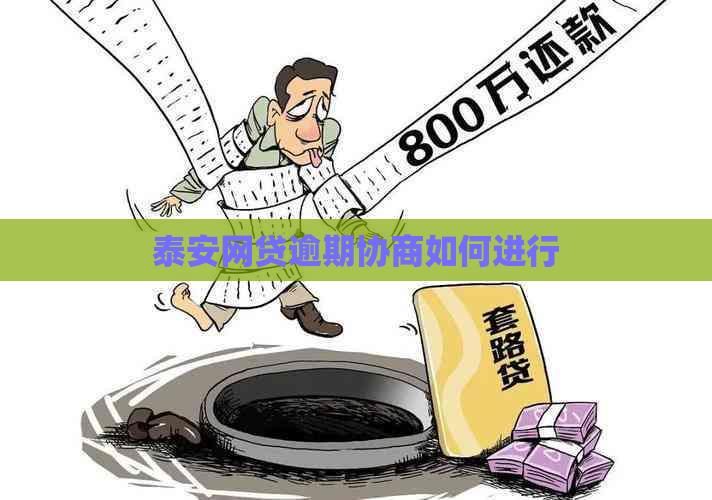泰安网贷逾期协商如何进行