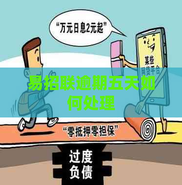 易招联逾期五天如何处理 易招联逾期五天如何处理