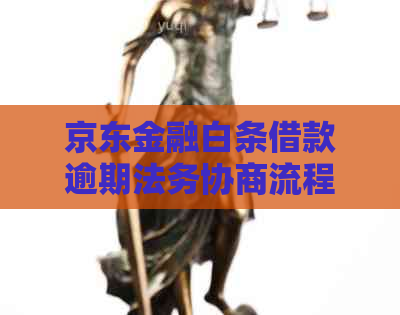 京东金融白条借款逾期法务协商流程及注意事项