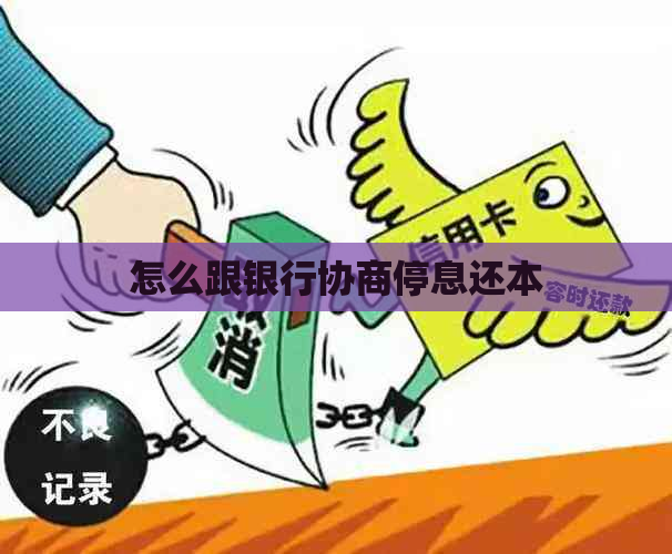 怎么跟银行协商停息还本