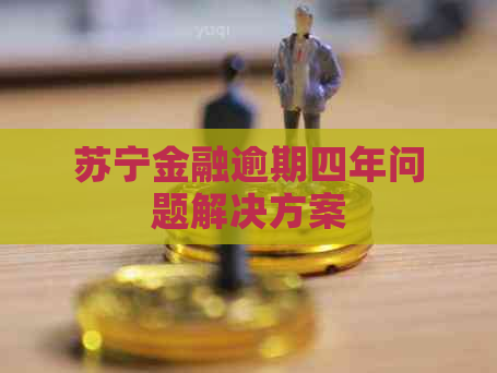 苏宁金融逾期四年问题解决方案