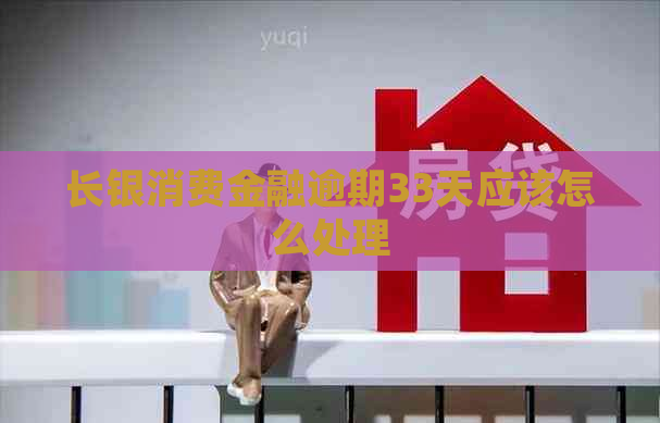 长银消费金融逾期33天应该怎么处理