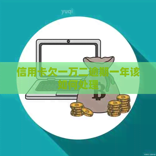 信用卡欠一万二逾期一年该如何处理