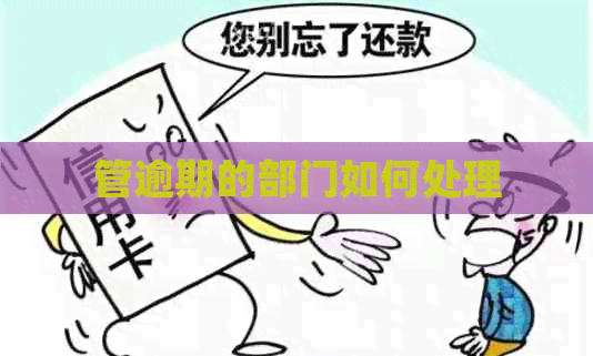 管逾期的部门如何处理