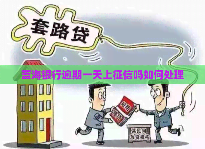 蓝海银行逾期一天上吗如何处理