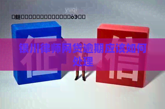 银川律师网贷逾期应该如何处理
