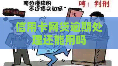 信用卡网贷逾期处理还能用吗