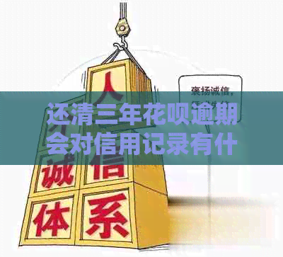 还清三年白条逾期会对信用记录有什么影响