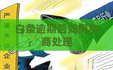白条逾期后如何协商处理