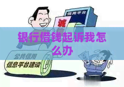 银行借钱起诉我怎么办