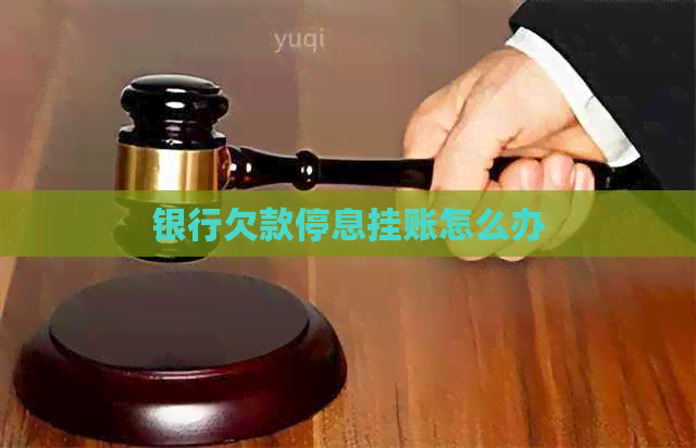 银行欠款停息挂账怎么办