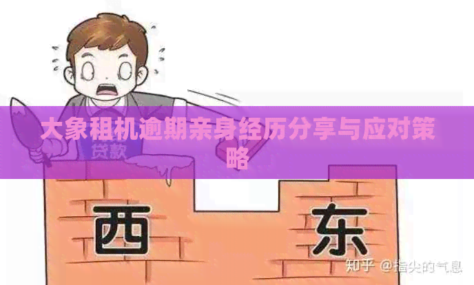 大象租机逾期亲身经历分享与应对策略