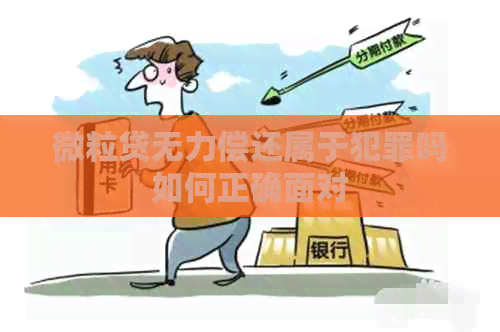 微粒贷无力偿还属于犯罪吗如何正确面对