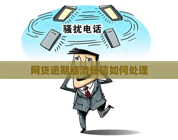 网贷逾期结清短信如何处理