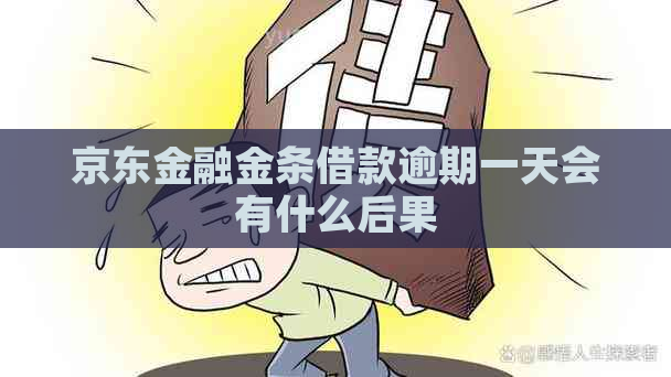 京东金融金条借款逾期一天会有什么后果