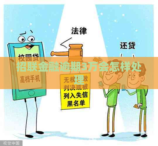 招联金融逾期3万会怎样处理
