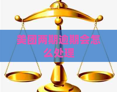 美团两期逾期会怎么处理